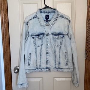 GAP 1969 Acid Wash Denim Jacket